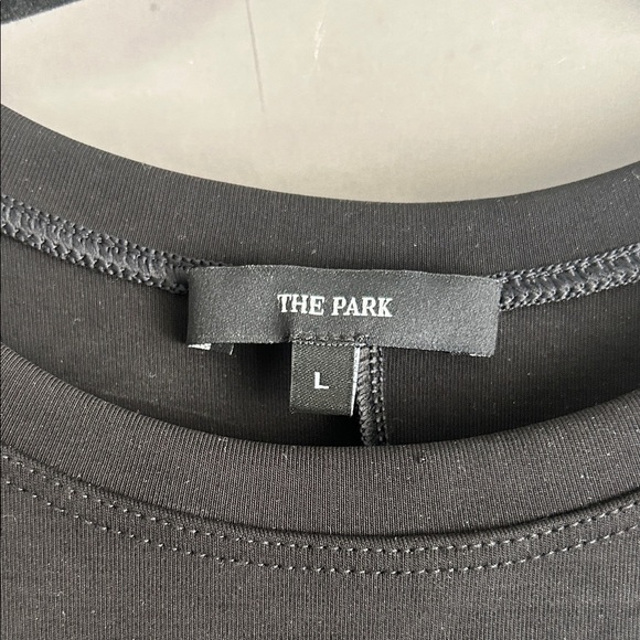 THE PARK Black The Charity Long Sleeve Dress | L - Picture 6 of 10